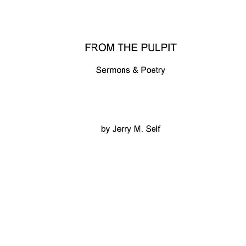 From the Pulpit