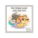 The three cats and the dog