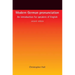 Modern German Pronunciation: An Introduction for Speakers of English