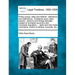 Police Power, State and Federal: Definitions and Distinctions: Limitations Upon Other Powers: Persons and Things Specially Subject to Domestic Economy