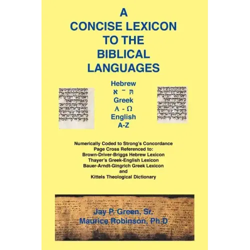 Concise Lexicon to the Biblical Languages