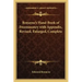 Ronayne's Hand-Book of Freemasonry with Appendix, Revised, Enlarged, Complete