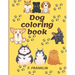 Dog coloring book