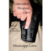 Concealed Weapon Carry: Mississippi Laws