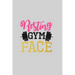 Resting Gym Face: Women's Workout Log Book
