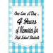 One Line a Day: 4 Years of Memories for High School Students