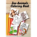 Zoo Animals Coloring Book: size 6 x 9 in for girls and boys aged 2 to 6 years old