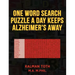 One Word Search Puzzle A Day Keeps Alzheimer's Away