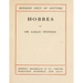 Hobbes (1904) by Leslie Stephen