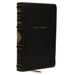 Kjv, Sovereign Collection Bible, Personal Size, Genuine Leather, Black, Thumb Indexed, Red Letter Edition, Comfort Print: Holy Bible, King James Versi
