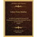 Letters from Malabar: To Which Is Added an Account of Travancore, and Fra Bartolomeo's Travels in That Country (1862)