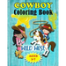 Wild West Cowboy Coloring Book: For Little Kids Ages 3-7