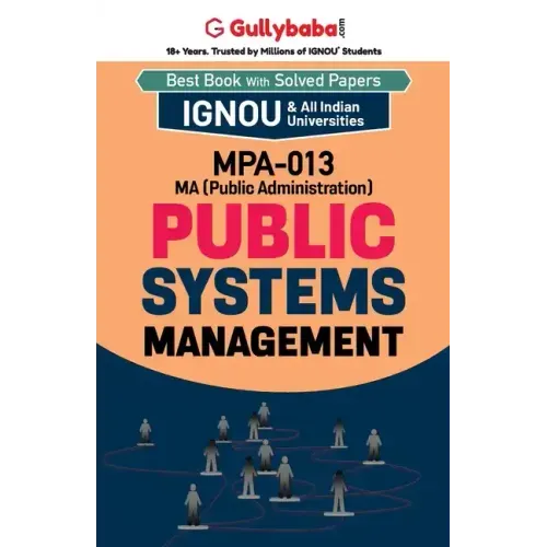 MPA-013 Public Systems Management