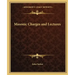 Masonic Charges and Lectures