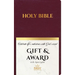 NRSV Updated Edition Gift & Award Bible with Apocrypha (Imitation Leather, Burgundy)