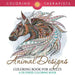 Animal Designs Coloring Book For Adults - A De-Stress Coloring Book