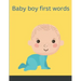 Baby boy first words