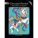 Carousel Horses Stained Glass Coloring Book