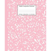 Marble Composition Notebook College Ruled: Pink Marble Notebooks, School Supplies, Notebooks for School