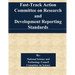 Fast-Track Action Committee on Research and Development Reporting Standards