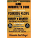 30-Day Male Infertility Cure: A Unique Ayurvedic Porridge Recipe To Increase The Quality & Quantity Of Sperm & Semen