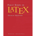 First Steps in Latex