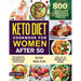 Keto Diet Cookbook for Women After 50: The Complete Ketogenic Diet Recipe Book 800 Easy & Delectable Recipes to Reactivate Your Genes of Health, Energ
