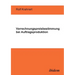 Verrechnungspreisbestimmung bei Auftragsproduktion.