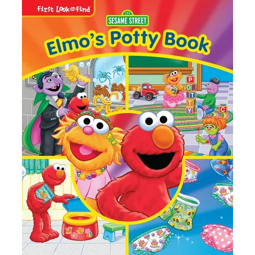 Sesame Street Elmo's Potty Book: First Look and Find
