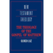 The Theology of the Gospel of Matthew