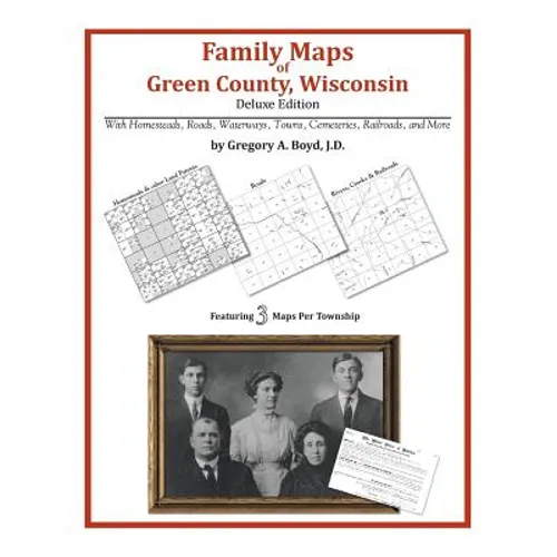 Family Maps of Green County, Wisconsin