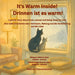 It's warm inside! / Drinnen ist es warm! (Bilingual: English - German): A bilingual children's story about kindness and trust with a winter cat rescue