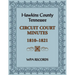 Hawkins County, Tennessee Circuit Court Minutes, 1810-1821