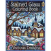 Stained Glass Coloring Book - Various Designs: Intricate Stained Glass Designs for Inspired Coloring