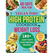 High Protein Diet Cookbook for Weight Loss - Vegan too: 180+ Easy, Tasty, High Protein, Low Carb Recipes, to Build Muscle and Burn Fat, Transform Your