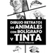 Dibujo retratos de animales con bolígrafo y tinta: Aprende a dibujar animados retratos de tus animales favoritos en 20 ejercicios paso a paso