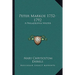 Peter Markoe 1752-1792: A Philadelphia Writer