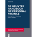 de Gruyter Handbook of Personal Finance