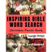 Inspiring Bible Word Search Christmas Puzzle Book: Old & New Testament (Large Print)
