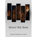 What We Saw