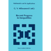 Recent Progress in Inequalities