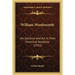 William Wordsworth: His Doctrine And Art In Their Historical Relations (1922)