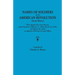 Names of Soldiers of the American Revolution [From Maine] Who Applied for State Bounty Under Resolves of the March 17,1835, March 24, 1836, and March
