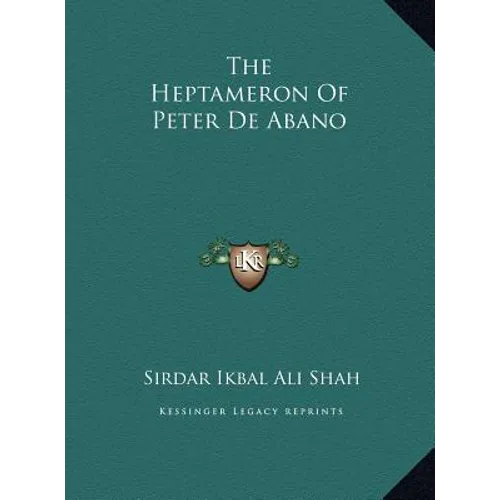 The Heptameron Of Peter De Abano