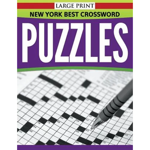 New York Best Crossword Puzzles (Large Print)