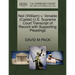 Neil (William) V. Venable (Castel) U.S. Supreme Court Transcript of Record with Supporting Pleadings