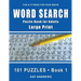 Word Search Puzzle Book for Adults: Large Print 101 Puzzles - Book 1