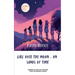 Girl over the moon, on sands of time