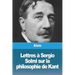 Lettres à Sergio Solmi sur la philosophie de Kant