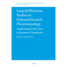 Leopold Blaustein, Studies on Edmund Husserl's Phenomenology: Supplemented with Letters to Kazimierz Twardowski